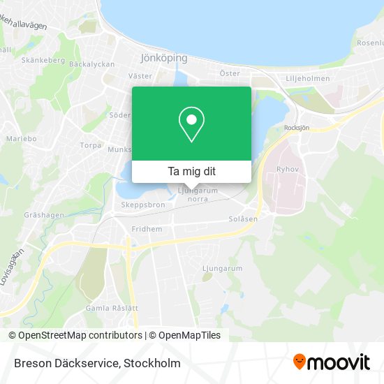 Breson Däckservice karta