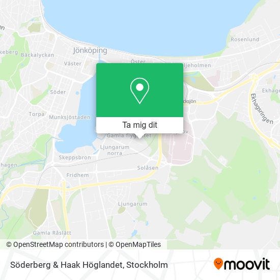 Söderberg & Haak Höglandet karta