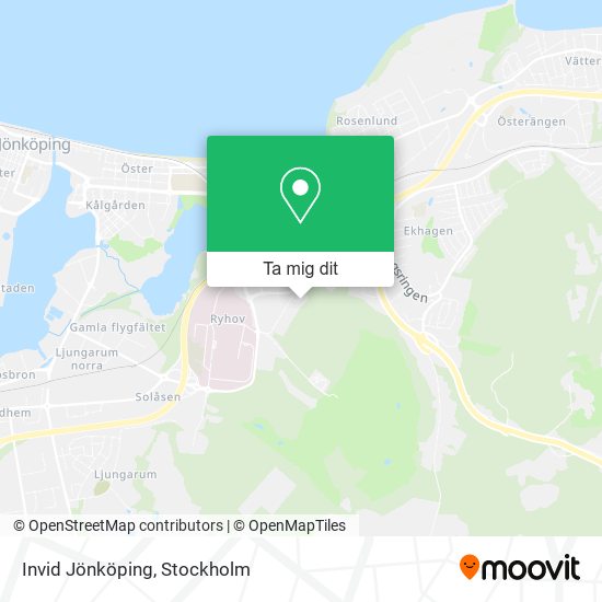 Invid Jönköping karta