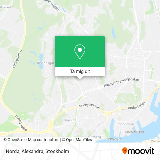 Norda, Alexandra karta