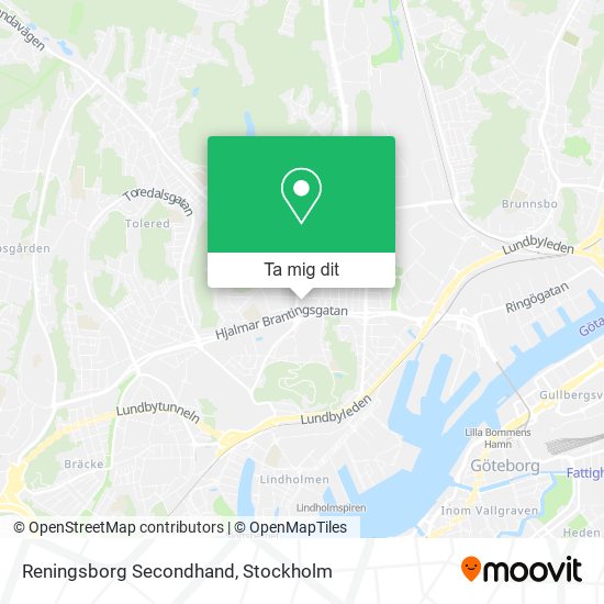 Reningsborg Secondhand karta