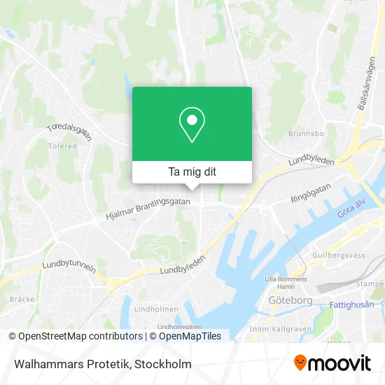 Walhammars Protetik karta