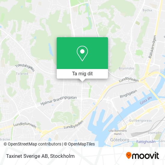 Taxinet Sverige AB karta