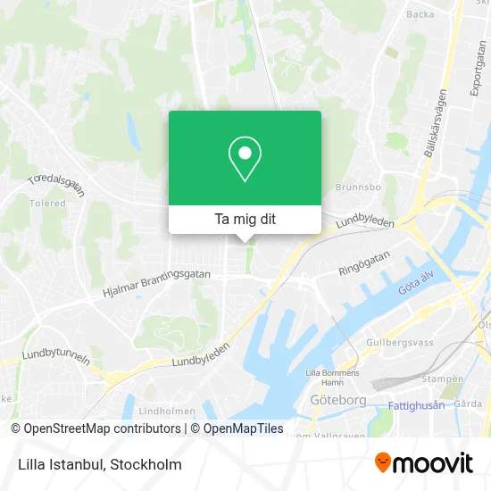 Lilla Istanbul karta