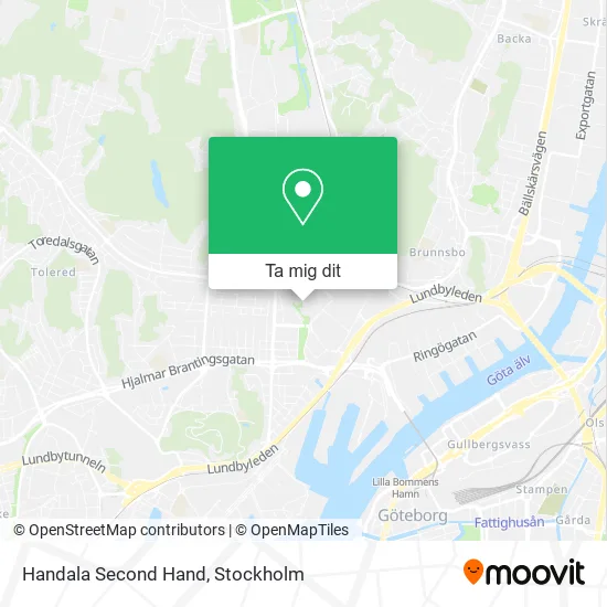 Handala Second Hand karta