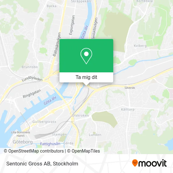 Sentonic Gross AB karta