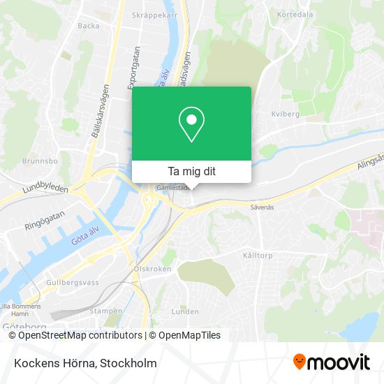 Kockens Hörna karta