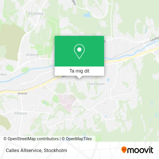 Calles Allservice karta