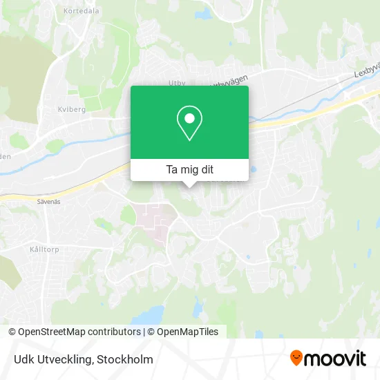 Udk Utveckling karta