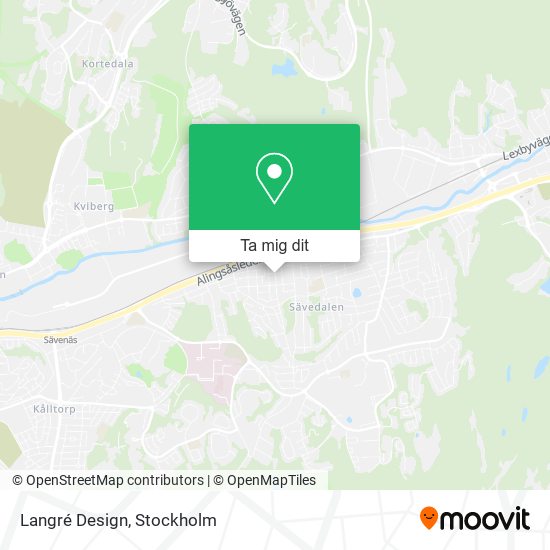 Langré Design karta