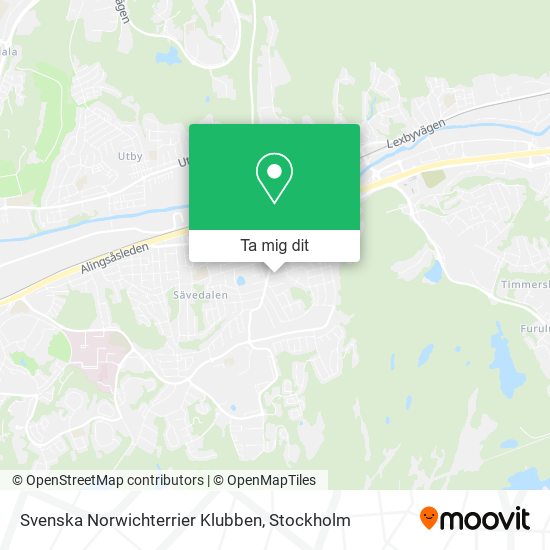 Svenska Norwichterrier Klubben karta