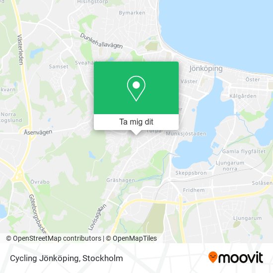 Cycling Jönköping karta