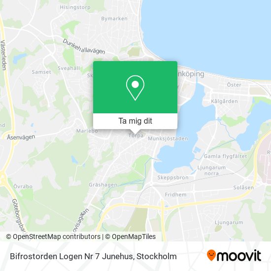 Bifrostorden Logen Nr 7 Junehus karta