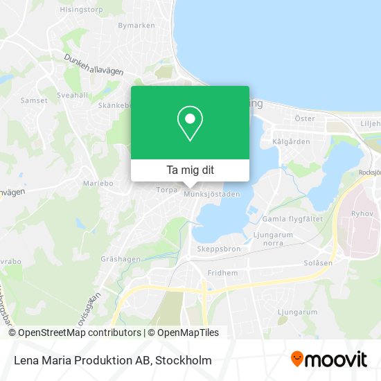 Lena Maria Produktion AB karta