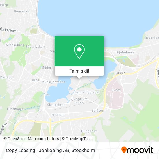 Copy Leasing i Jönköping AB karta