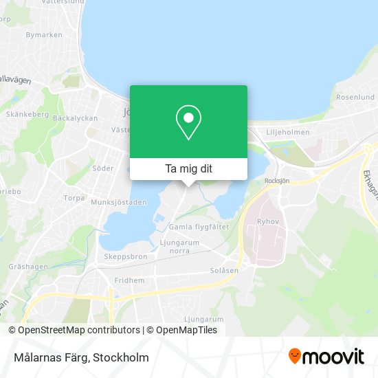 Målarnas Färg karta