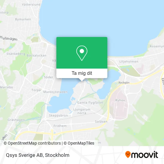 Qsys Sverige AB karta