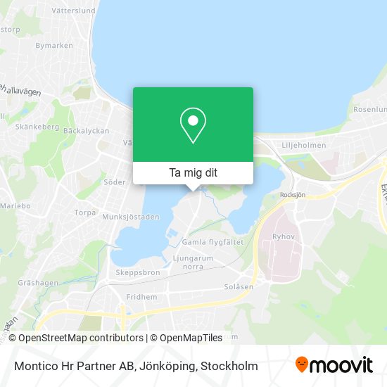 Montico Hr Partner AB, Jönköping karta