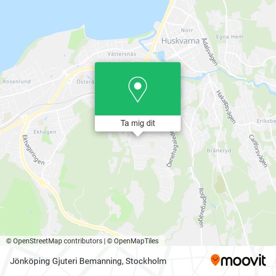 Jönköping Gjuteri Bemanning karta