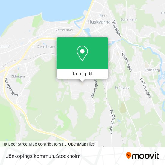 Jönköpings kommun karta