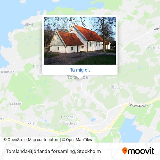 Torslanda-Björlanda församling karta