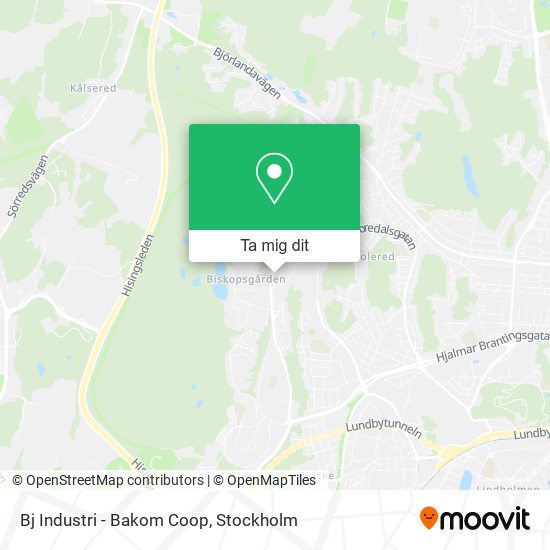 Bj Industri - Bakom Coop karta