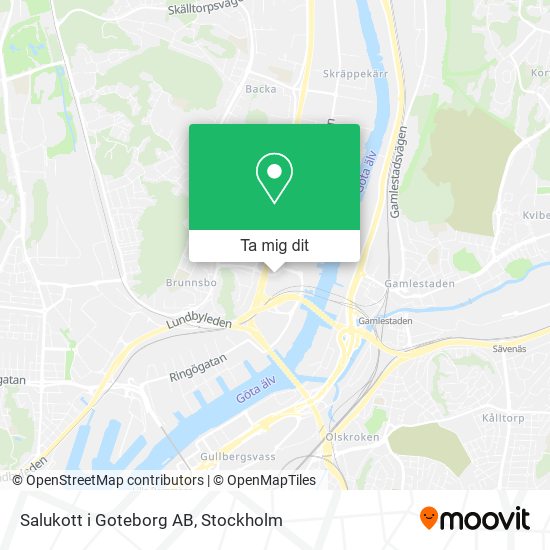 Salukott i Goteborg AB karta