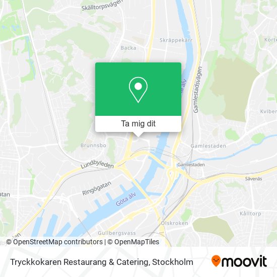 Tryckkokaren Restaurang & Catering karta