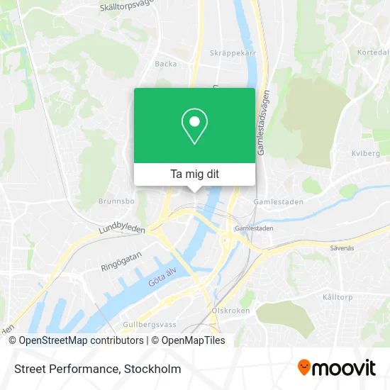 Street Performance karta