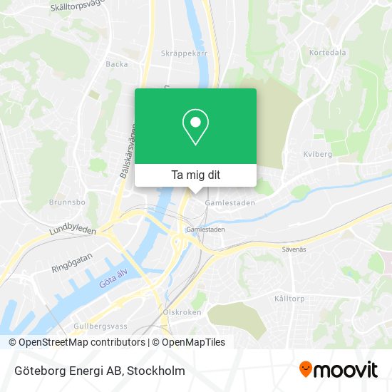 Göteborg Energi AB karta