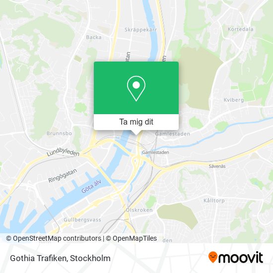 Gothia Trafiken karta