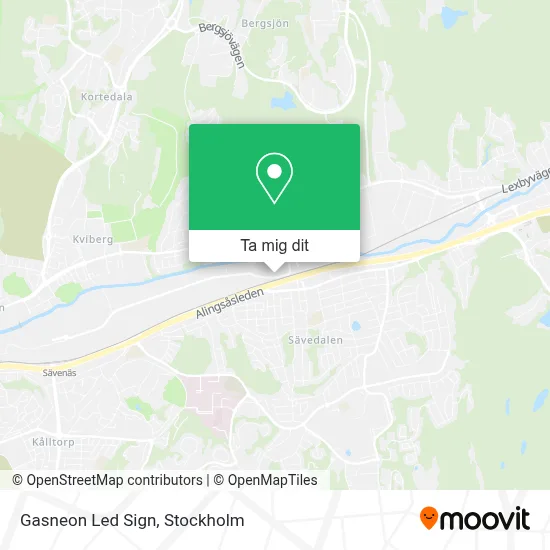 Gasneon Led Sign karta