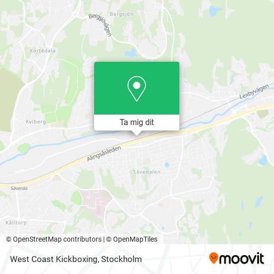 West Coast Kickboxing karta