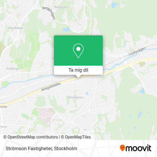 Strömson Fastigheter karta