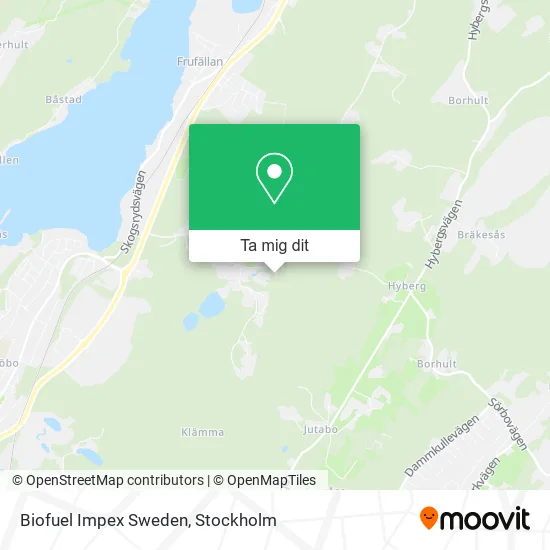 Biofuel Impex Sweden karta