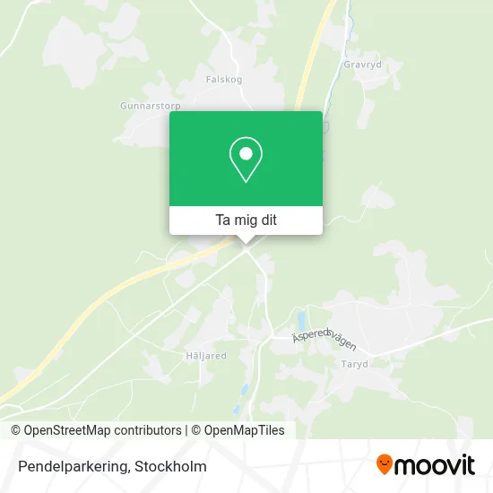 Pendelparkering karta