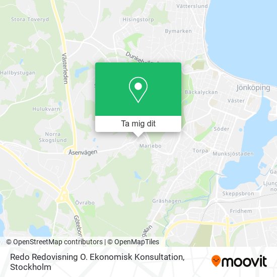 Redo Redovisning O. Ekonomisk Konsultation karta
