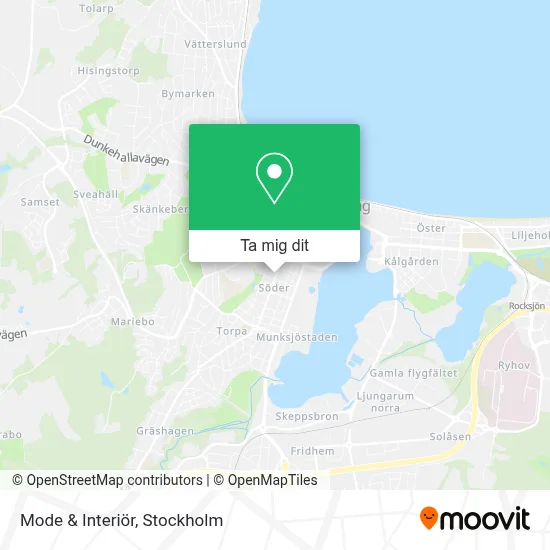 Mode & Interiör karta