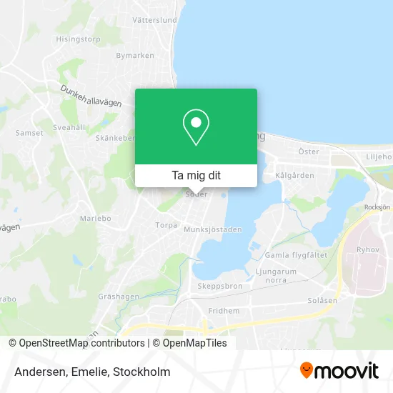 Andersen, Emelie karta