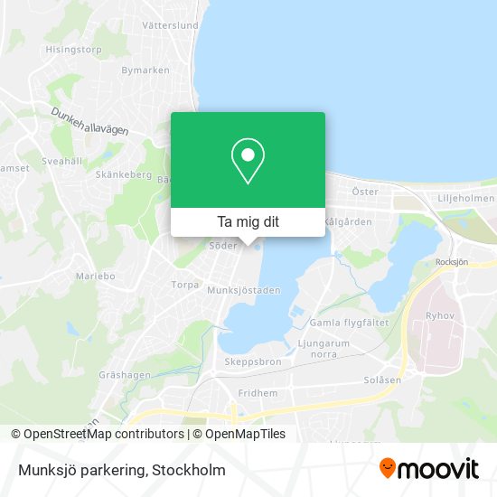 Munksjö parkering karta
