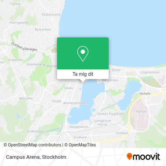 Campus Arena karta