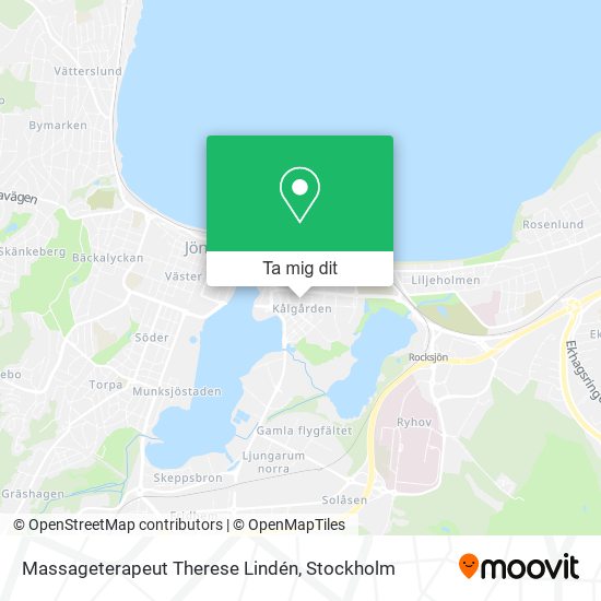 Massageterapeut Therese Lindén karta