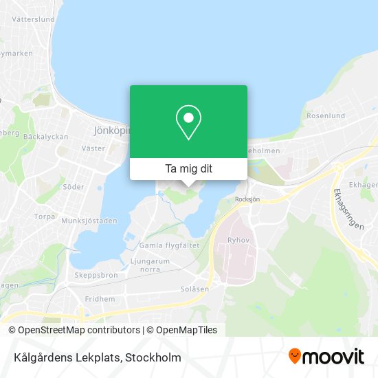 Kålgårdens Lekplats karta