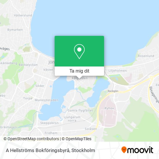 A Hellströms Bokföringsbyrå karta