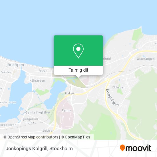 Jönköpings Kolgrill karta