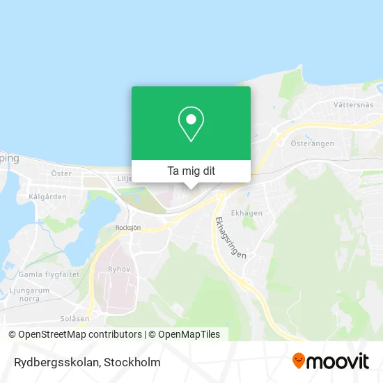 Rydbergsskolan karta