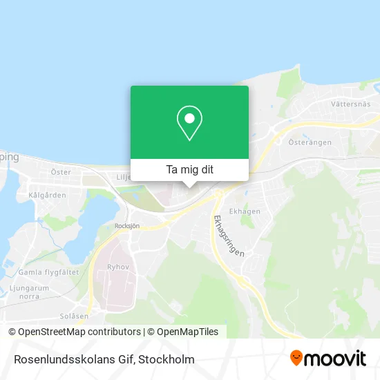 Rosenlundsskolans Gif karta