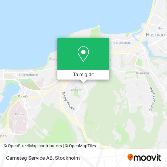 Carneteg Service AB karta