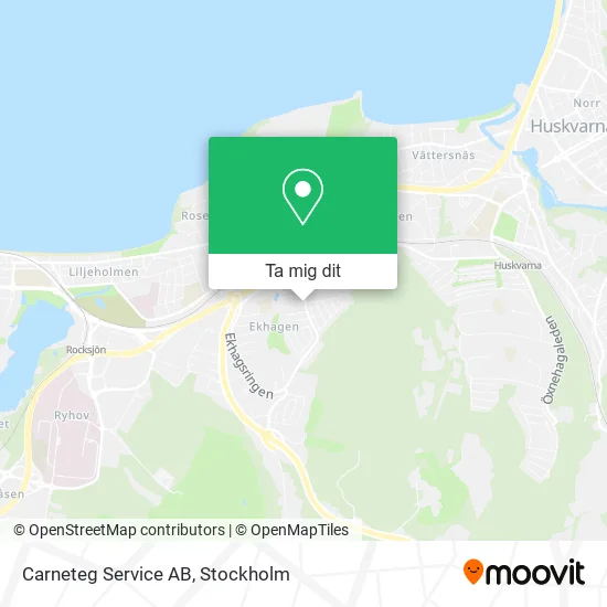 Carneteg Service AB karta