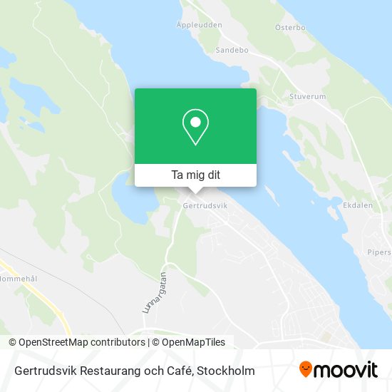 Gertrudsvik Restaurang och Café karta